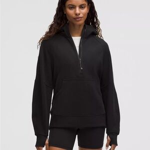 Lululemon Scuba Oversized Half-Zip Hoodie Long